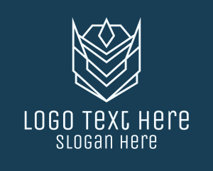 Space - Space Droid Helmet logo design