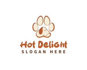 Paw Pet Dog logo design