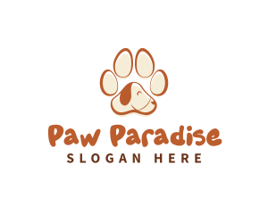 Paw Pet Dog logo design