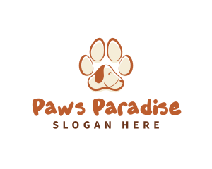 Paw Pet Dog logo design