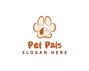 Paw Pet Dog logo design