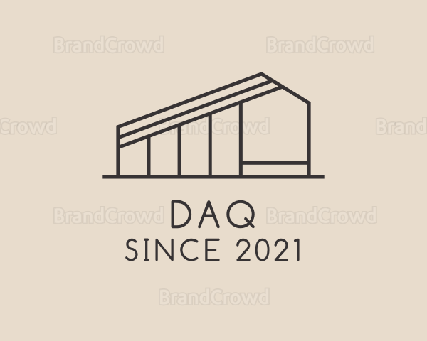 Storage Factory Building Architecture Logo