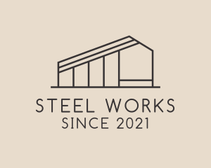 Factory - Storage Factory Building Architecture logo design