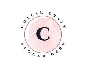 Classy Round Watercolor  logo design