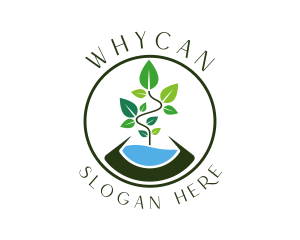 Nature Environmental Planting Logo