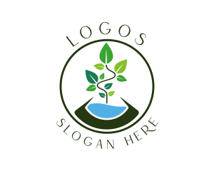 Horticulture - Nature Environmental Planting logo design