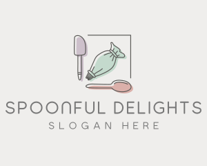 Dessert Baking Pastry logo design