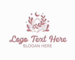 Mystical - Mystical Sparkling Crystal logo design