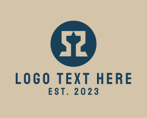 Number 5 - Double Letter S logo design