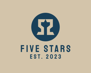 Five - Double Letter S logo design
