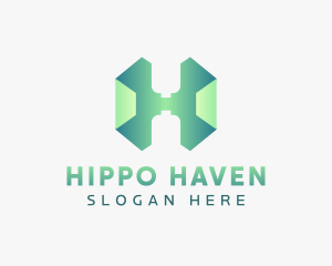 Generic Brand Letter H logo design