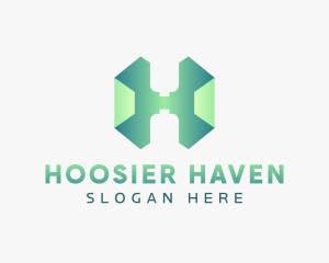 Generic Brand Letter H logo design