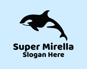 Marine Orca Mammal  Logo