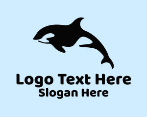 Marine Orca Mammal  Logo