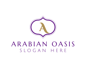 Arabian - Luxury Elegant Spa logo design