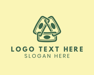 Loan - Triangle Cash Bank logo design