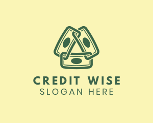 Credit - Triangle Cash Bank logo design