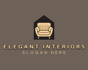 Seat Chair Upholstery logo design