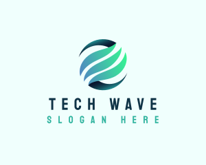 Wave Tech Multimedia logo design