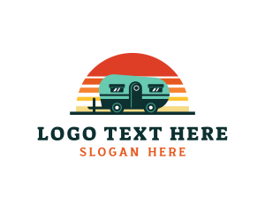 Trailer - Outdoor Getaway Trailer logo design
