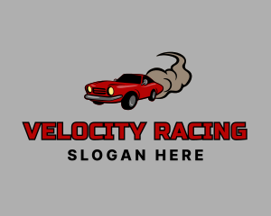 Race Car Automobile logo design