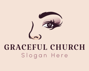 Plastic Surgery - Makeup Eyelash Salon logo design