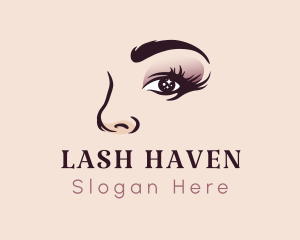 Eyelash - Makeup Eyelash Salon logo design