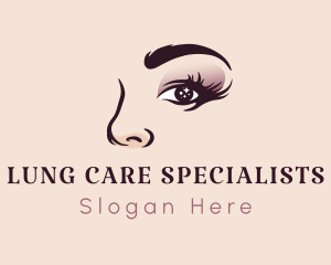 Makeup Eyelash Salon logo design