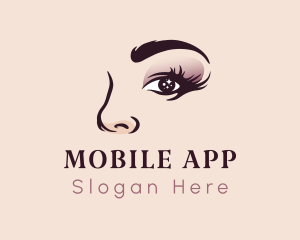 Cosmetic Surgeon - Makeup Eyelash Salon logo design