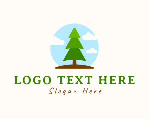 Eco Park - Nature Tree Park logo design