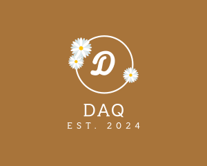 Sweet Daisy Flower Logo
