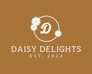 Daisy - Sweet Daisy Flower logo design