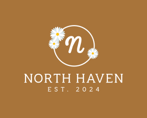 Sweet Daisy Flower logo design