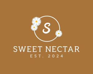 Sweet Daisy Flower logo design