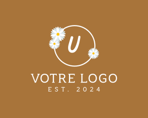 Spring - Sweet Daisy Flower logo design