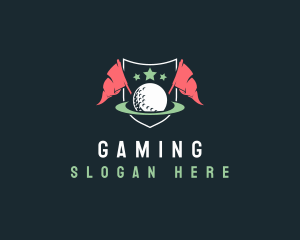 Golf Competition League Logo