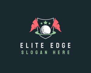 Golf Competition League logo design