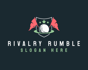 Golf Competition League logo design