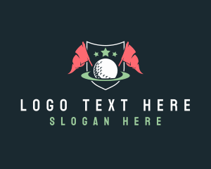 Golf Competition League Logo