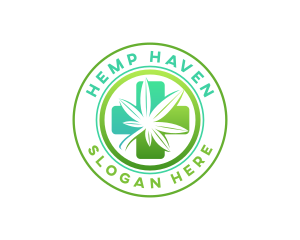 Medical Cannabis Weed logo design