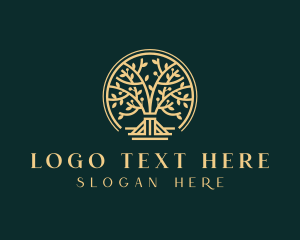 Sustainable - Sustainable Horticulture Tree logo design