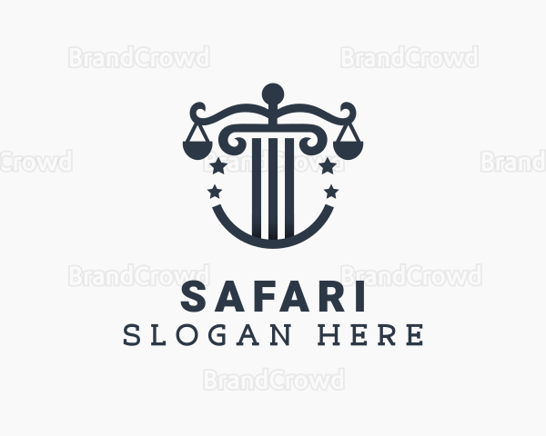 Pillar Scale Paralegal Logo