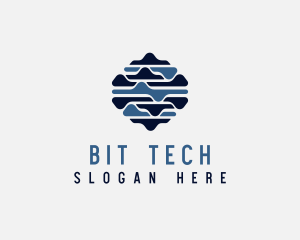 Digital Wave Tech Enterprise logo design