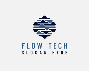 Digital Wave Tech Enterprise logo design