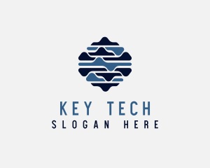 Digital Wave Tech Enterprise logo design