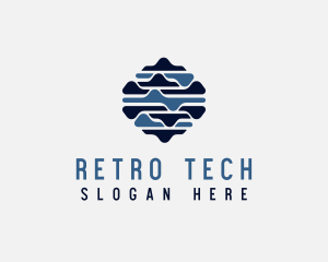 Digital Wave Tech Enterprise logo design