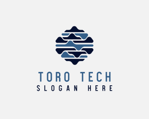 Digital Wave Tech Enterprise logo design