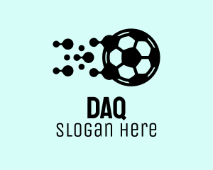 Soccer Player - Soccer Sports Equipment logo design