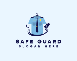 Police - Police Uniform Laundromat logo design