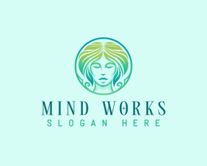 Leaf Mental Wellness logo design